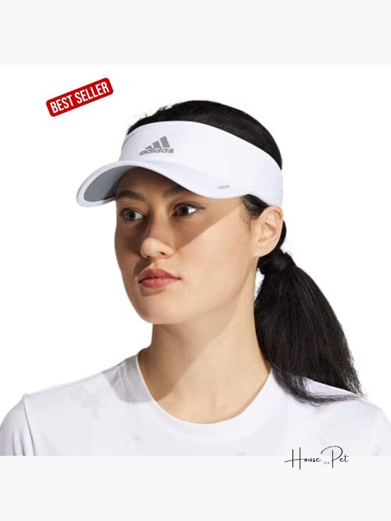 Lightweight Moisture-Wicking Running Tennis Visor with Adjustable Closure main image 6